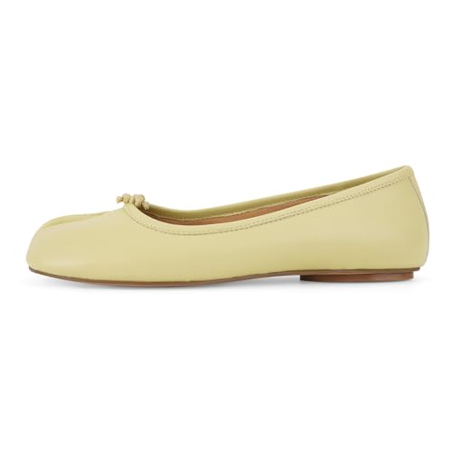 Image of Tabi Shoes Women Split Toe Shoes Wide Width Ballet Flats Comfort Casual Work Shoes for Women Office