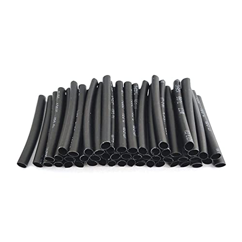 20 PC La contracción de Las de Calor proporción 2: 1 de termocontracción Aislamiento Manguito Tubular Conexión eléctrica Estuche de protección Impermeable Cable de Alambre, 3mm