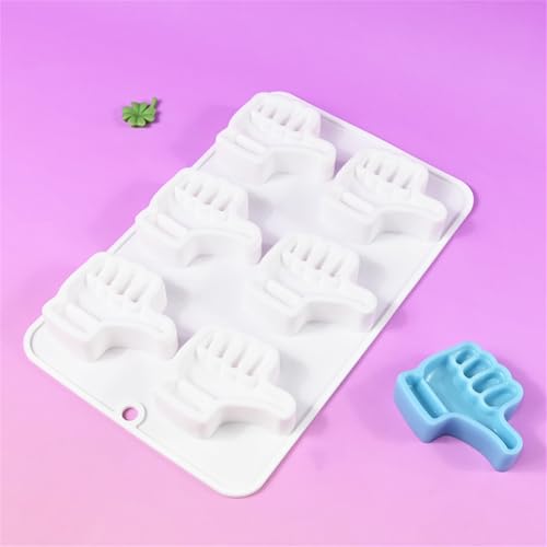 Molde de silicona para pasteles con diseño pulgar arriba miniatura 6