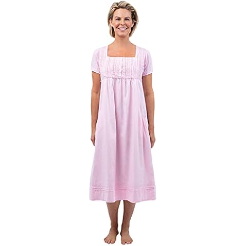 The 1 for U Lara Womens Nightgowns - Pink Nightgown For Women, Pink, MD Cover