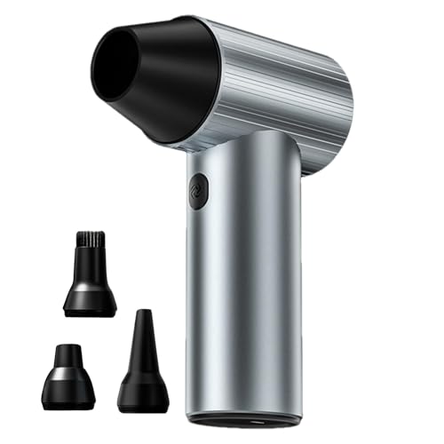 ワイヤレスジェットファン - X7 強力ジェットブロワー、充電式空気清浄機 | 90,000 RPM ワイヤレスダストブロワー、240W 急速充電タービンファン、PC クリーニング、アウトドア、キャンプ用ポータブルエアダスター