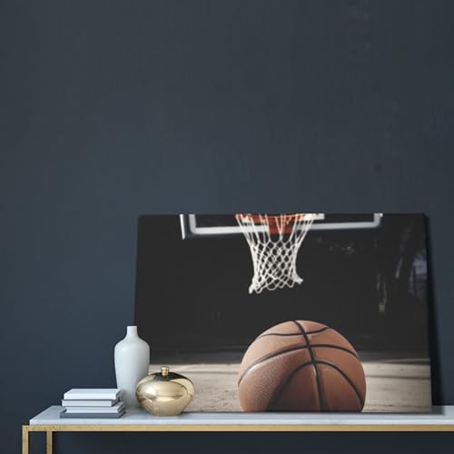 Impression sur toile de basket-ball haute définition 40x61 cm - 5