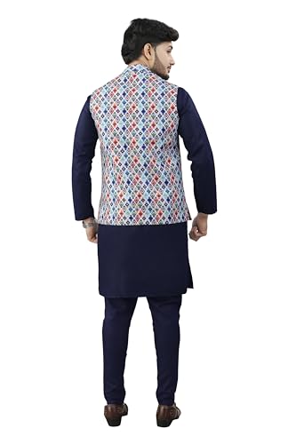 Image of Trustous Traditional Men's Kurta Koti Set (3 PCS SET)
