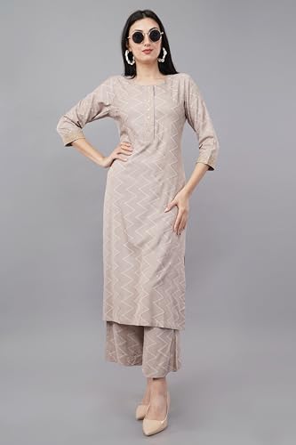 Image of SHRUTHI Women's Viscose (Rayon) Straight Printed Kurta Pure Simple Casual Kurta Ethinic wear