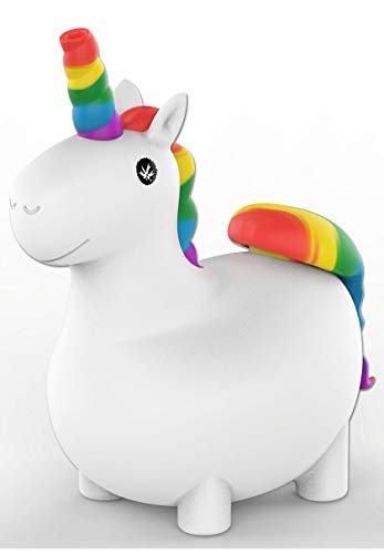 PieceMaker 'Unicorn' | 15 cm | Silikon-Bong Rainbow
