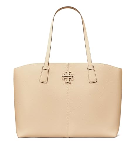 Tory Burch Women's McGraw Leather Tote (Brie)