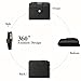 GAEKEAO Slim Wallet for Women, RFID Blocking Credit Card Holder Bifold Wallet with Zipper Coin Pocket, ID Window