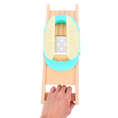 Cortadora de cocina mandolina ancha con protector de dedos miniatura 4