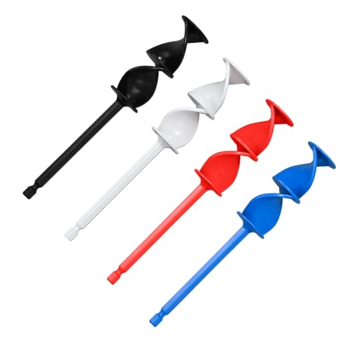 REDYY Epoxy Mixer,4Pcs Resin Mixer Paddles Reusable Paint Mixer Epoxy Mixer Paddles,Multipurpose Mixer Drill Attachment for Resin Paint