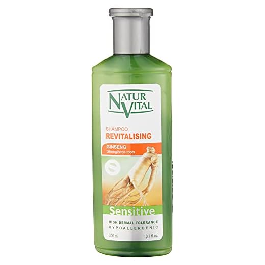 NATUR VITAL champú sensitive revitalizante con ginseng bote 300 ml