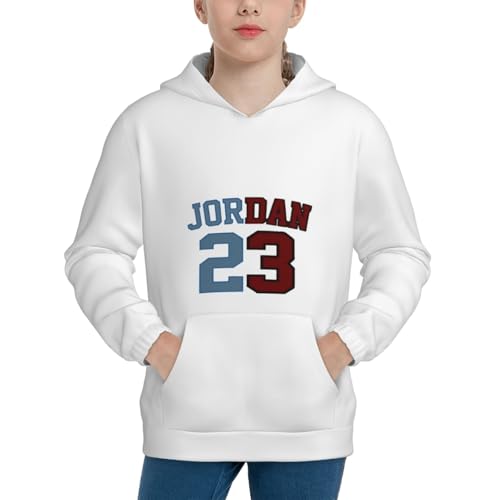 Basketball Goat 23 Boys Girls Fashion Hooded Sweater Hoodie With Pocket Sweatshirt3
