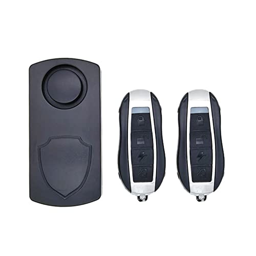 Rianpesn Alarme Moto étanche | Mouvement Vibration sans Fil,Alarme étanche IP55 Super puissante 110 DB avec télécommanpour vélo, Moto, Scooter électrique