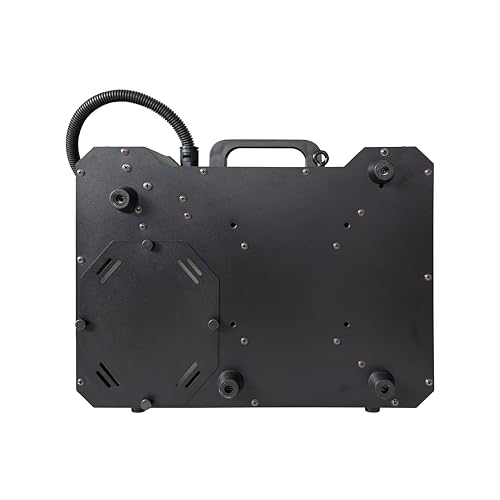 Máquina de humo 1500W con luces LED RGB, alta salida de humo 33,000 cu ft/min, altura de spray 6–8 metros, control DMX y remoto, tanque de 2.5L para efectos en escenario y fiestas miniatura 6