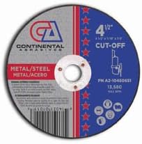 4-1/2 x 1/16 x 7/8 - Metal Cutting (25 / Box)