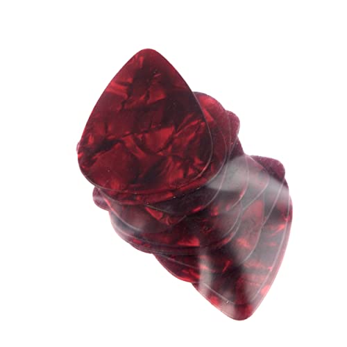 Picato Pearl Lot de 12 médiators lourds Rouge - Les Beatles, Paul McCartney, John Lennon, RIngo Starr, George Harrison Picato Pearl Lot de 12 médiators lourds Rouge – Image 3