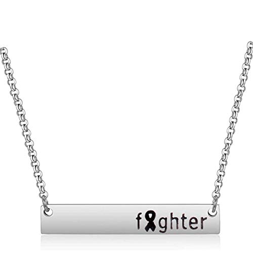 Detailed Breast Cancer Awareness Necklace Cancer Survivor Warrior Fighter Necklace Inspirational Gift