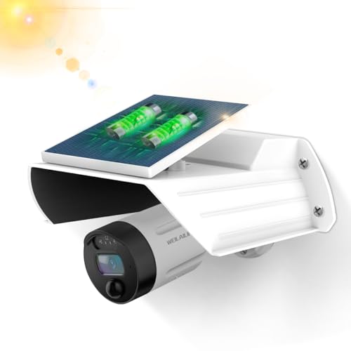 Low-Power Camera Solar Charging Mount, Solar Panel Charger Kit, Sun Rain Shield Cover, Type-C & Micro USB