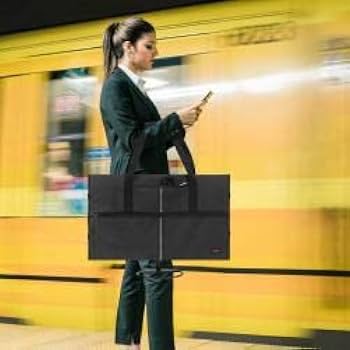 Monitor Carrying Case 24 Inch Padded Travel Bag Hold Up To 2 LCD