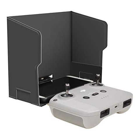 Xmipbs Controller Sunshade for DJI Mavic Air 2 Mini 2 Monitor Sun Hood Compatible with 4.7-6.5 inch Smart Phones Cover