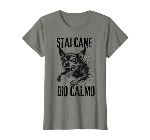 STAI CANE DIO CALMO | GIOCO DI PAROLE | CON BESTEMMIA VELATA | NON BESTEMMIARE | BESTEMMIA | BESTEMMIE | UMORE | SCRITTA DIVERTENTE | SCRITTE DIVERTENTI | IRONIA | SARCASMO | FRASI SIMPATICHE | PALESTRA | CHIHUAHUA | CANNA | ITALIANO | ITALIA