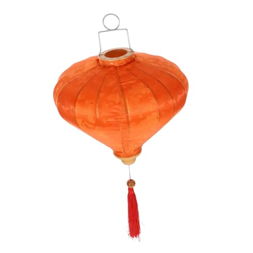 Vietnamese Fabric Lantern Durable Hanging Lantern for Weddings Festivals Chic Design for Indoor Outdoor Decoration Versatile Lampshade for Home