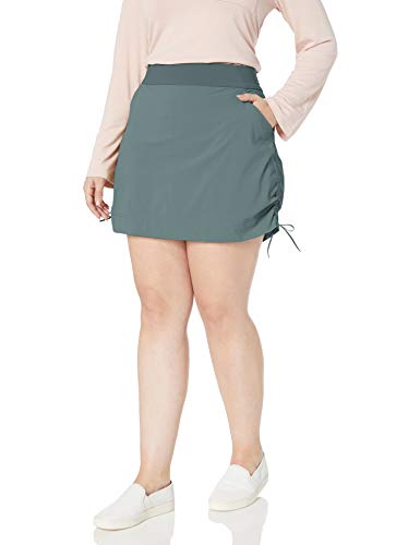 Columbia Women's Plus Size Anytime Casual Skort, Pond, 2X