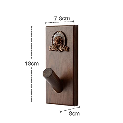 Percheros Para Colgar Abrigos Hook in the Bedroom Hook Hanging Coat Hook Designer Animal Head Hook Wall Hanging Bathroom Hook Hook Chain Hanger Perchero Para Colgar Bolsas - Image 3