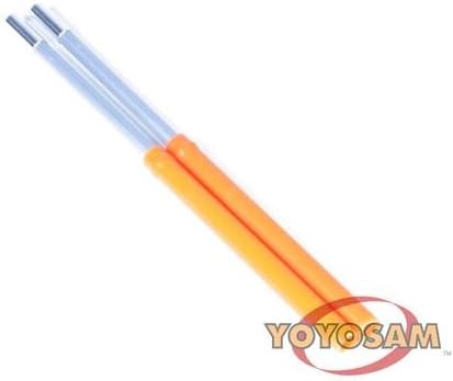 Mister Babache Xtreme Color Diabolo Sticks - Orange