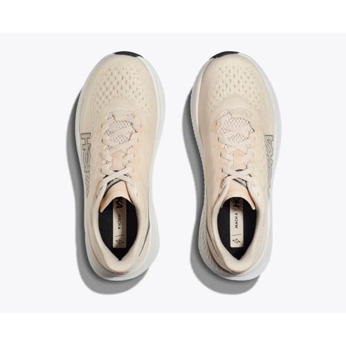 Image of Hoka Women's Mach 6 Eggnog /Vanilla 8 Medium