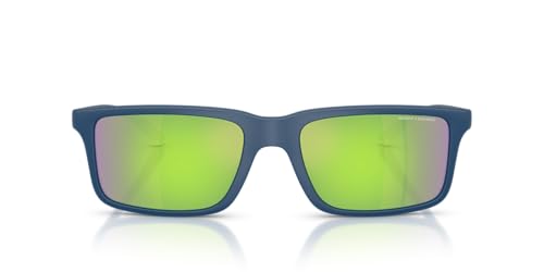 Armani Exchange Men's Ax4157su Universal Fit Rectangular Sunglasses