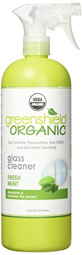 GREENSHIELD ORGANIC Organic Glass Cleaner, 32 FZ