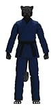 Icon Heroes Zoo Jitsu Fighters: Paulo The Panther (Navy Gi) 6-Inch Action Figure