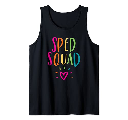Sped Squad Special Education Teacher Speducator Ed Camiseta sin Mangas