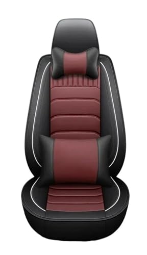 Housse de siège auto simili cuir bordeaux intérieur voiture Jeep Grand Cherokee