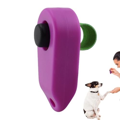 Humkopnl Hunde-Klicker zum Trainieren, Hundetrainings-Clicker – leicht, einfach zu bedienen, Haustier-Trainings-Clicker für Katzen, Welpen, Vögel, Verhaltenstraining
