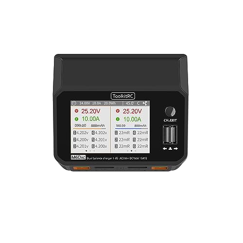 送料無料　ラジコン　ToolkitRC M6DAC V2 AC 100V 充電器 51rTILTN5qL._AC_UL210_SR210,