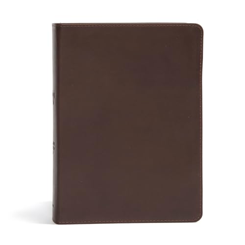 CSB She Reads Truth Bible, Brown Genuine Leather, Indexed, Black Letter, Full-Color Design, Wide Margins, Notetaking Space, Devotionals, Reading Plans, Sewn Binding, Two Ribbon Markers, Easy-to-Read Bible Serif Type