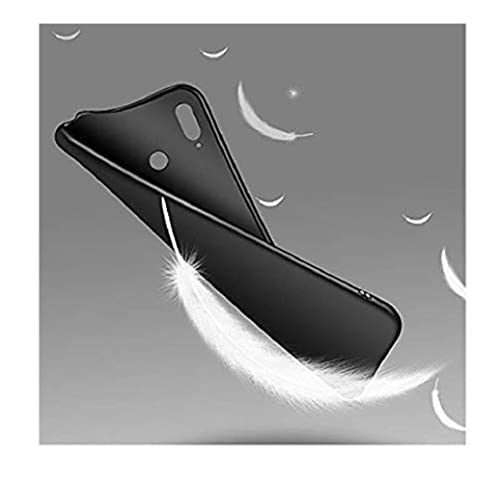 Image of Mobile Back Cover Case for Honor 8C (Silicone Case|CameraProtection|Black SC1510)