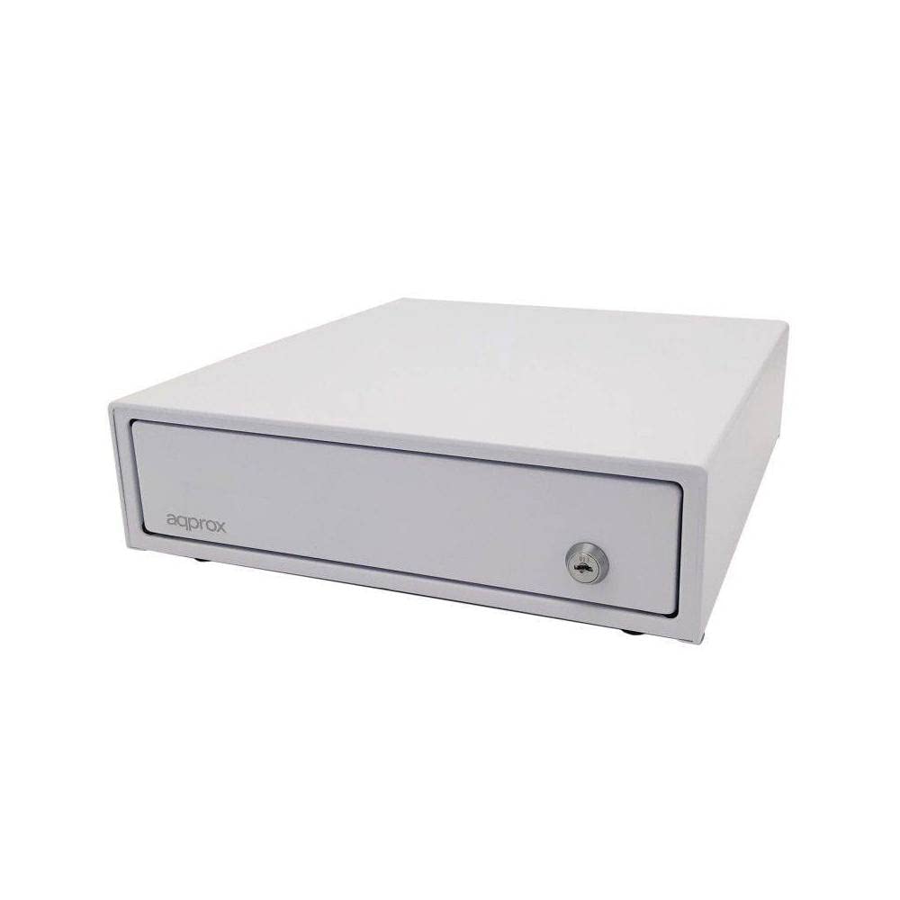 APPROX approx Caj n Portamonedas CASH33WH 33x36cm Blanco appCASH33WH