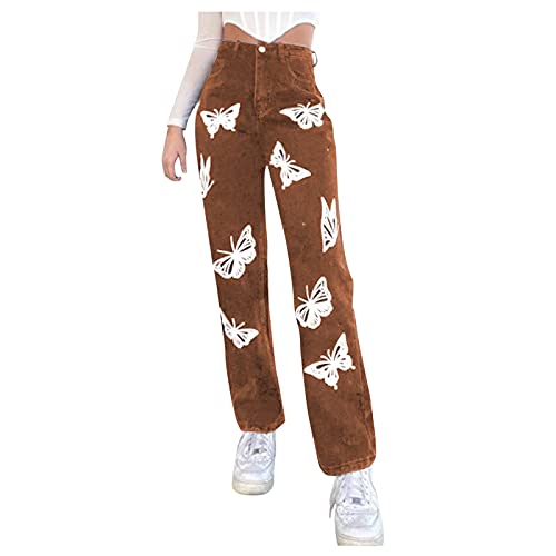 Jupe en jeans pour femmes style short cycliste imprimé et pantalon taille haute tendance
