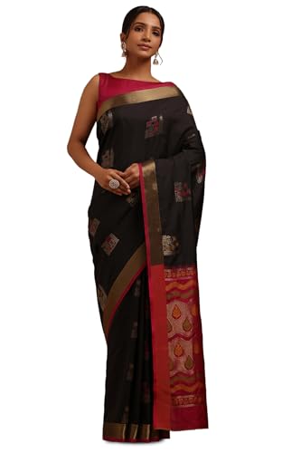 Womens Silk With Zari Woven Saree