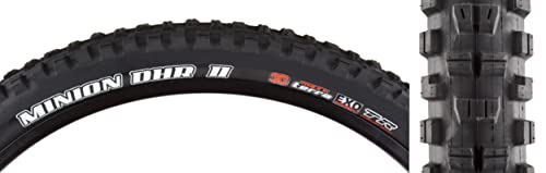 Maxxis Minion DHR II + -27.5x2.80 Pneu de VTT Mixte, Noir, 27,5 x 2,80