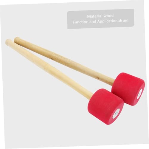 Baqueta profesional para bombo con mango de madera miniatura 7