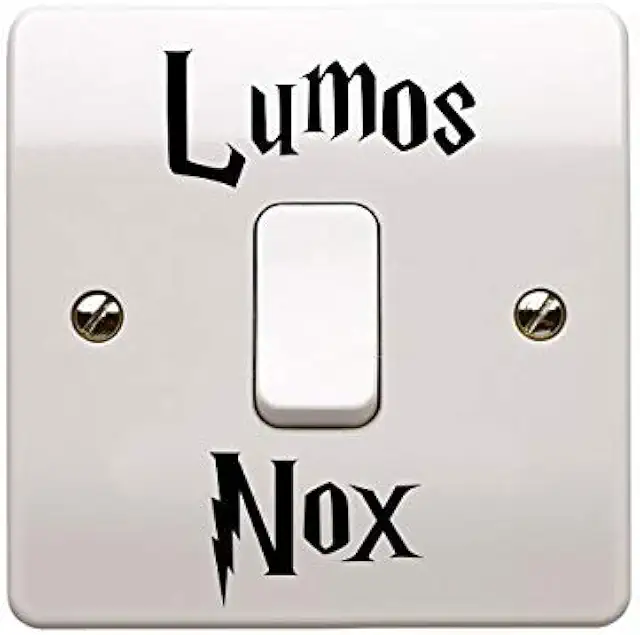 Autocollant Interrupteur Harry Potter Lumos Nox - Stickers Magiques Level 33