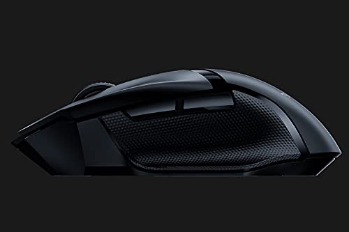 Razer-Basilisk-X-HyperSpeed--Raton-inalambrico-para-juegos-Raton-Gaming-con-tecnologia-Razer-HyperSpeed-inalambrico-sensor-optico-5G-y-6-botones-configurables-libremente-Negro