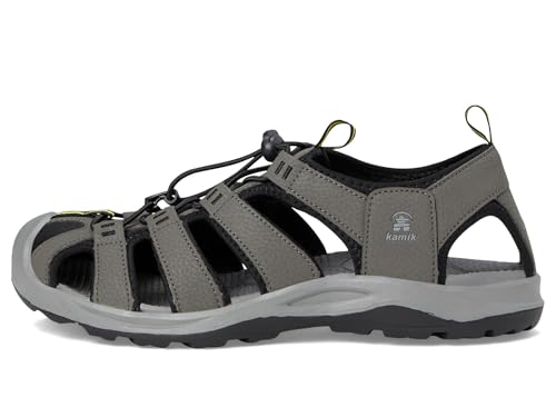 Kamik Men's ByronBay 2 Sandal, Grey, 74