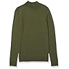 Amazon-Essentials-Womens-Lightweight-Long-Sleeve-Mockneck-Sweater-Available-in-Plus-Size Amazon Essentials Women's Lightweight Mockneck Sweater (Available in Plus Size), Olive, Small