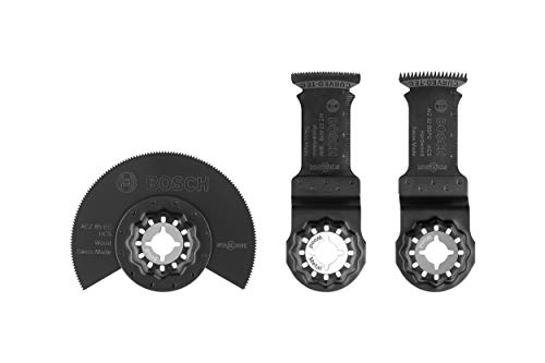 Bosch Professional 3 tlg. Starlock Tauchsägeblatt Set (für Holz und...