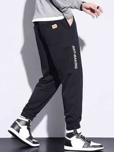 Image of Lymio Track Pant for Men ||Side Latter Print Style Look Pant || Jogger Track Pant (Packs Also Available) (TP-29-31-1)