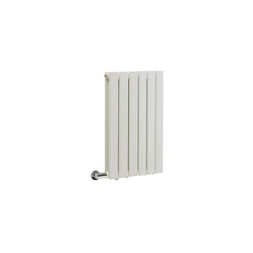 Milano Alpha 600W White Horizontal Double Flat Panel WiFi Electric Radiator - 635mm x 420mm